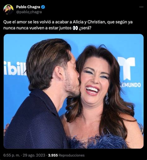 Alicia Machado Ve A Christian Estrada Como Su Novio Aunque L Ya Se