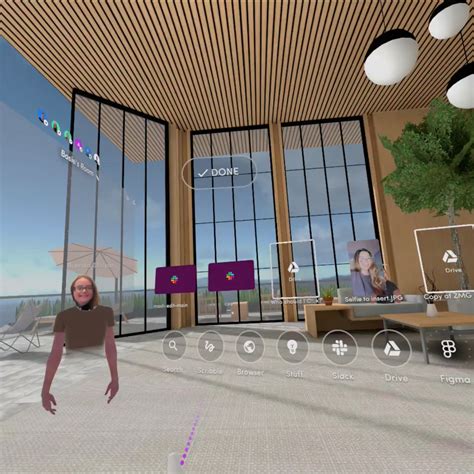 We worked in a VR office during lockdown to get over Zoom fatigue ...