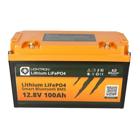 LIONTRON LiFePO4 Akku 12 8V 100Ah LX Smart BMS Bluetooth