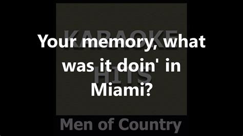 karaoke  memory steve wariner youtube