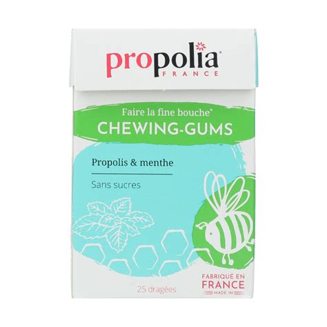 D Couvrez Les Chewing Gums Propolis La Menthe Propolia