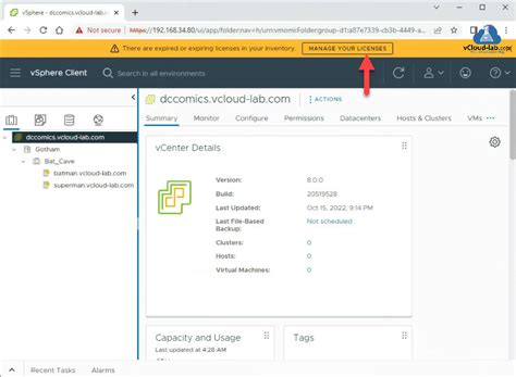 Configure Manage And Assign License Settings For VMware VCenter Server