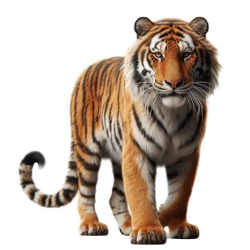 A Beautiful Tiger On Transparent Background Tiger Beautiful Tiger