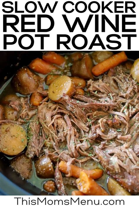 Slow Cooker Red Wine Beef Brisket Recipe Artofit