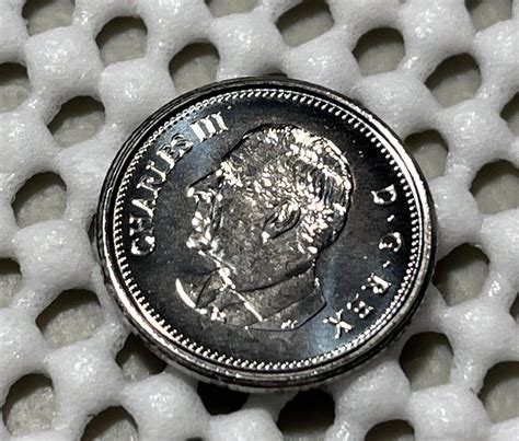 Canada Cents King Charles Iii Brilliant Uncirculated Dime Coin