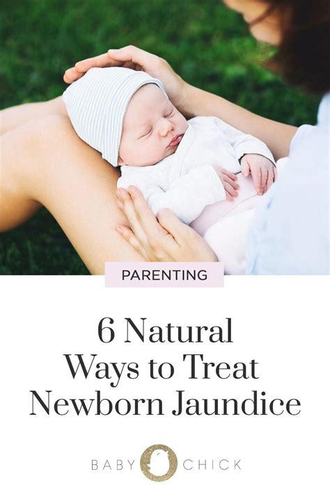 Natural Ways To Treat Newborn Jaundice Baby Breastfeeding Jaundice