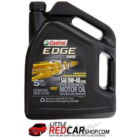 Castrol Edge Euro W Fully Synthetic Engine Oil Quart Car