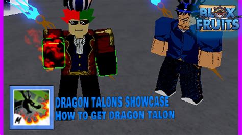 How To Get Dragon Talon Dragon Talon Showcase Blox Fruits Youtube