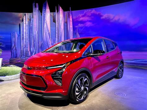 PHOTOS New 2022 Bolt EV Arrives At Chevrolet Showroom At Test Track In