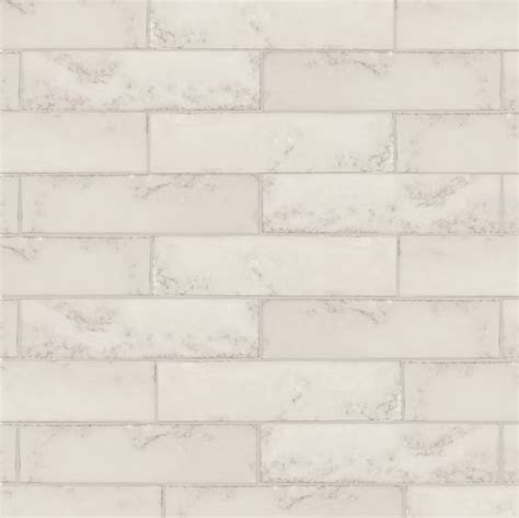 Boutique Ceramic Stone Hearth White 3 In X 12 In Glazed Ceramic Stone Proarb