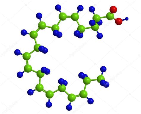 Ácido eicosapentaenoico estructura molecular fotografía de stock