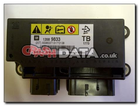 Vauxhall Insignia Tb Airbag Control Module Reset