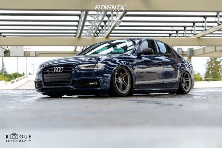 2014 Audi S4 Premium Plus With 19x9 5 Aodhan Ls002 And Firestone 255x35