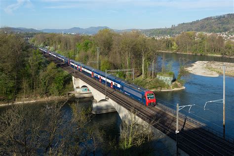 Re 450 DPZ Der SBB Zwischen Brugg Und Turgi