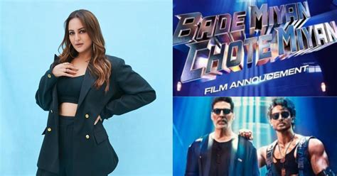 Bade Miyan Chote Miyan Sonakshi Sinha To Star In The Film Alongside