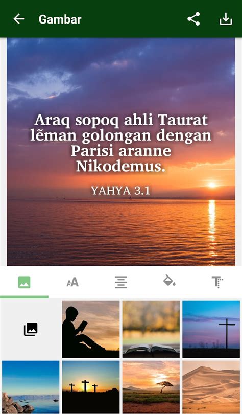 Android Kitab Suci Zabur Injil Sasak Bible