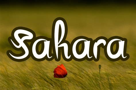 Sahara Font By Aprianaart Creative Fabrica