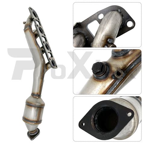 For 17 21 Qx80 Armada Nv3500 Pair Exhaust Manifold Catalytic Converter Assembly Ebay