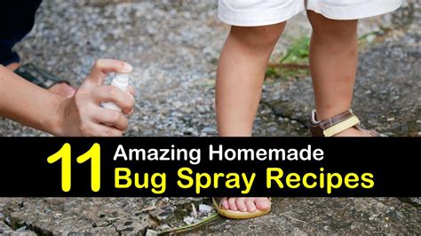 11 Easy Make Your Own Bug Spray Recipes