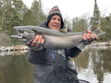 Upper Michigan Fishing Report From Rivers North Guide Service