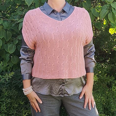 Ravelry Drifting Wave Tee Pattern By Aneta Bleyer