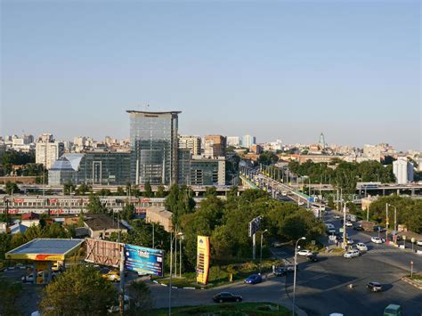 The panorama from the hight to Rostov on Don city. Russia 2723536 Stock ...