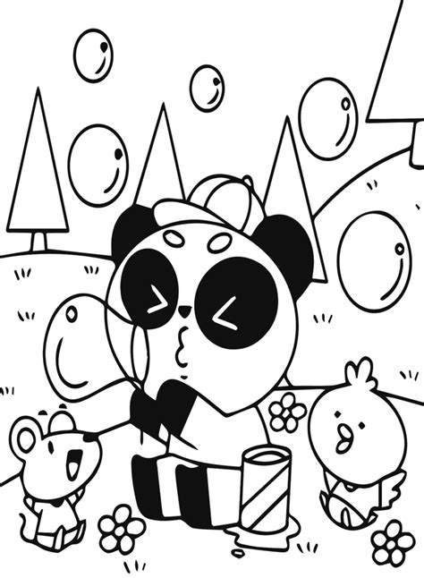 Kawaii Animal Coloring Pages Printable for Free Download