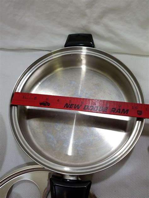 Royal Queen 5 Ply Multi Core Stainless 11 Skillet High Dome Lid Dutch Oven Egg Ebay