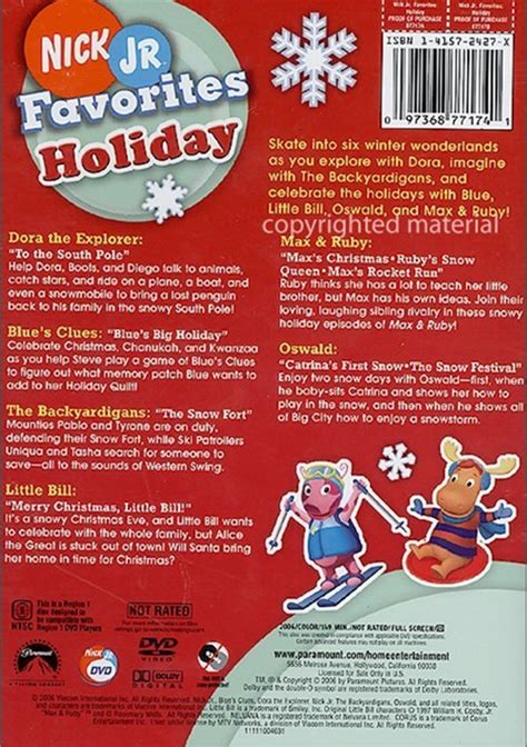 Nick Jr. Favorites: Holiday (DVD 2006) | DVD Empire