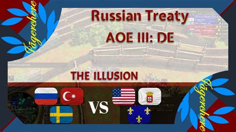 AOE III DE Fastest 3v3 Ever 3v3 Treaty With Russian YouTube