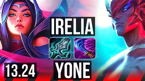 Irelia Vs Yone Top 9 0 2 Legendary 400 Games Kr Master 13 24