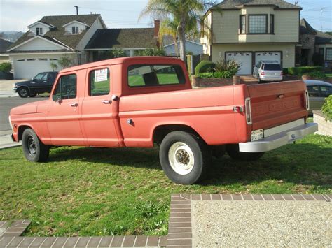 1971 Ford F 250 4 Door Crew Cab 390 F250 For Sale In Torrance California United States For