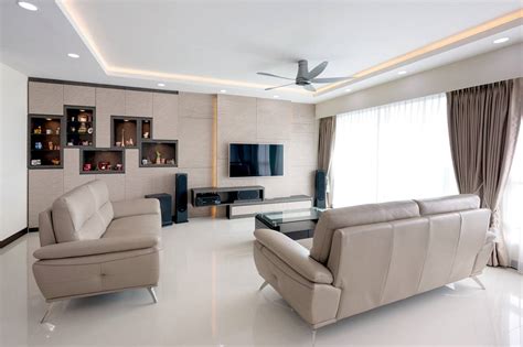 A 5 Room Hdb Bto Flat With A Chic Contemporary Look Lookboxliving