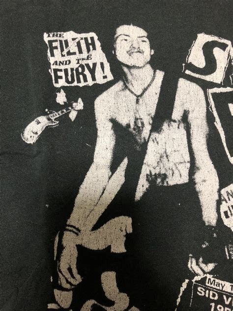 1980年代 SEX PISTOLS セックスピストルズ シド ヴィシャス追悼コラージュ Tシャツ セディショナリーズ ヴィヴィアンウエスト