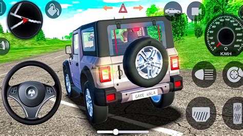 Indian Cars Simulator D X Mahindra Thar Driving Kar Game Car