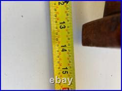 Vintage Male Nude Wood Fertility Tribal Carved Naked 14 Figurine Shaft