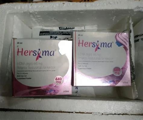 440mg Hersima Trastuzumab Injection At Rs 13500 Vial Tarnaka