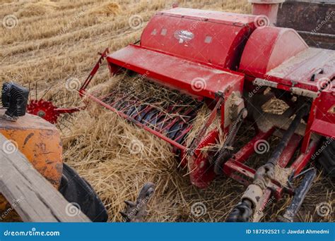 Season Of Hay Harvest Editorial Photo Image Of Produced 187292521