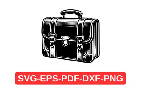 Professional Briefcase Clipart Svg Art Graphic By Artful Assetsy