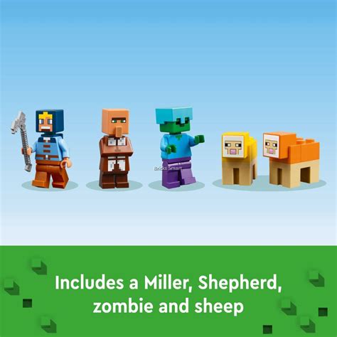 Lego 21262 Minecraft The Windmill Farm Building Toy Set