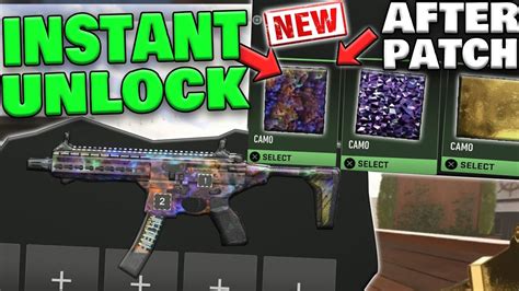 New Instant Camo Unlock Glitch After Patch Instant Unlock Orion In