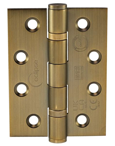 Grade 13 Stainless Steel Ball Bearing Hinge 102x76x3mm Eclipse