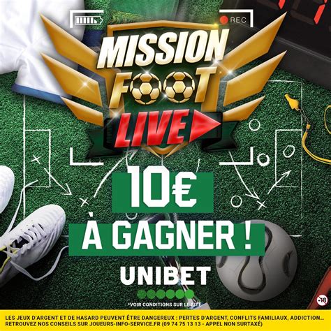 Unibet France on Twitter 10 de Freebets à gagner en Live avec ta