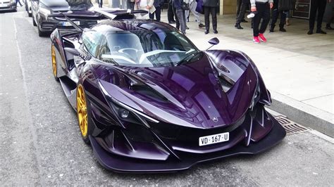 €23 Million Apollo Ie Hypercar Crazy Sound And Revs On Road Youtube