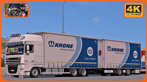 TS PC ETS2 4K PROMODS DAF XF105 510 OPEN PIPE EDIRNE VIDIN