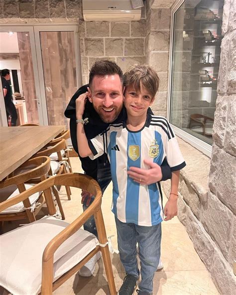 Marcelo Tinelli y Lionel Messi unieron a sus familias en una íntima