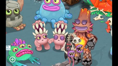 Breeding All Monsters Of Bone Island My Singing Monsters Youtube