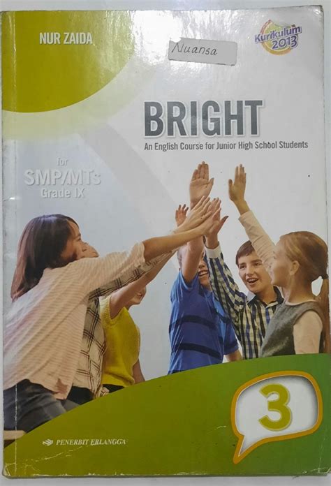 Buku Bahasa Inggris Bright For Smp Kelas 3 Ix Buku And Alat Tulis