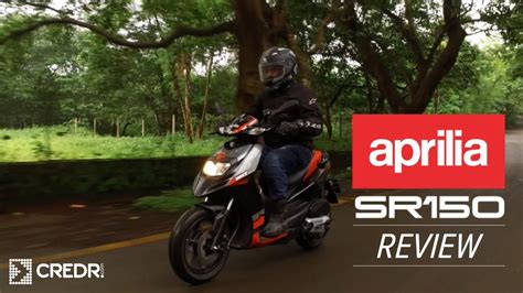 Aprilia Sr 150 Video Review Fastest Scooter Aprilia Bike Sr 150 Top Speed Credr Youtube