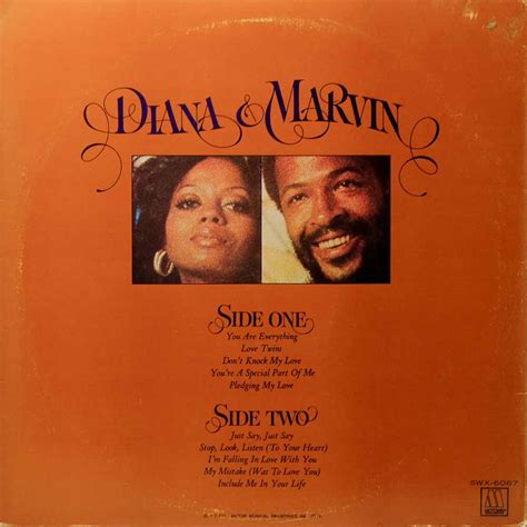 Diana Ross And Marvin Gaye Diana And Marvin Raw Music Store